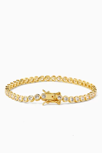 Eternal Bracelet in 18kt Gold-plated Brass
