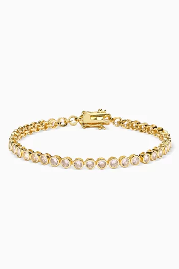 Eternal Bracelet in 18kt Gold-plated Brass