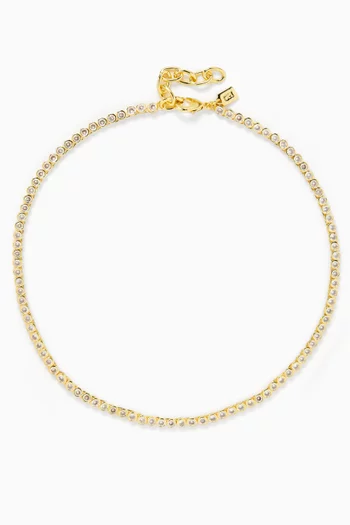 Eternal Necklace in 18kt Gold-plated Brass