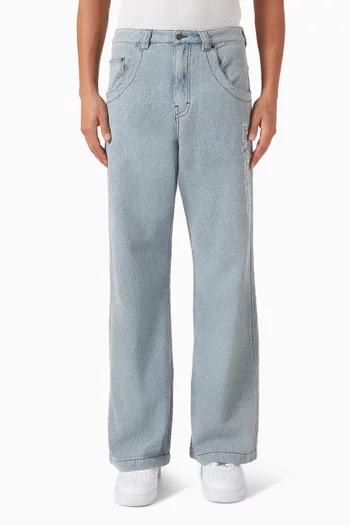 Wide-leg Jeans in Denim