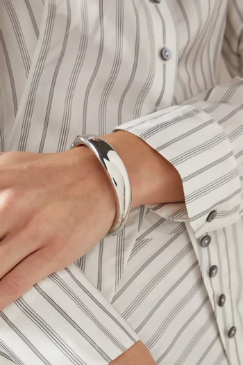 سوار مولتن نحاس بلون فضي