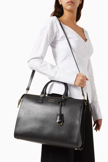 Serena Laptop Bag in Saffiano Leather