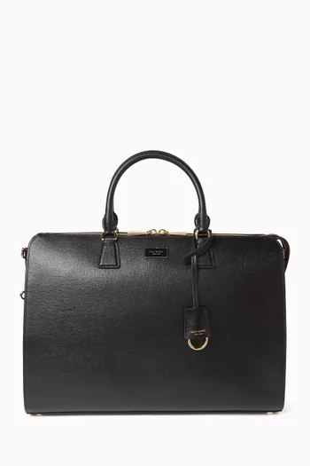 Serena Laptop Bag in Saffiano Leather