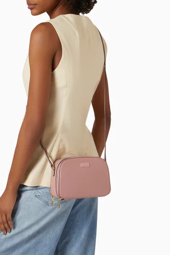 Serena Crossbody Bag in Pebbled Leather