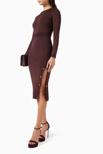 Embellished Midi Dress