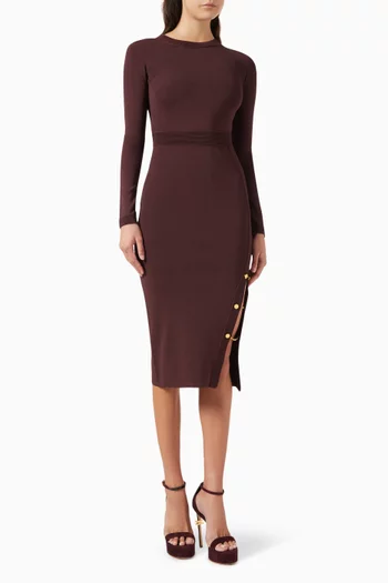 Embellished Midi Dress