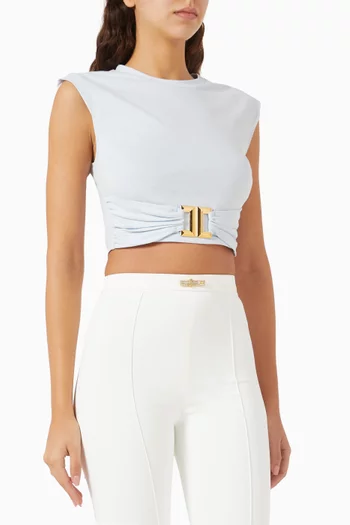Jewel Logo T-shirt in Cotton-jersey