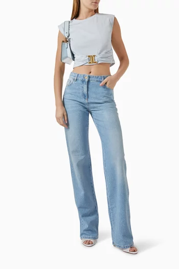 Corset Jeans in Denim