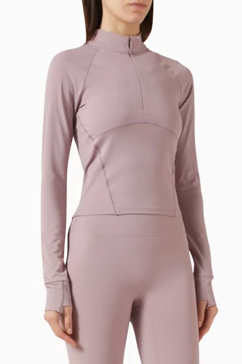 بلوزة ألتيميت بسحّاب قصير