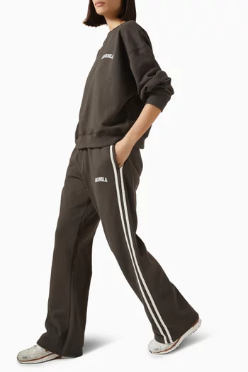 Varsity Sweatpants in Organic Cotton Blend