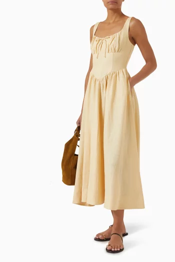 Balia Dress in Linen