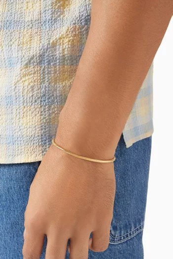 Bali Bracelet in Gold-plated Metal