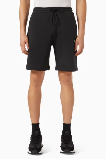 Logo Patch Shorts in Cotton