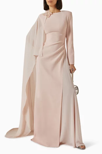 Arin Gown in Crepe