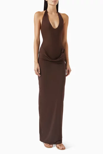 Conto Drape Dress