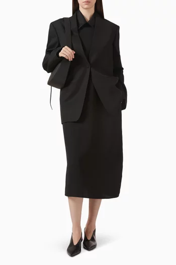 Collared Midi Dress