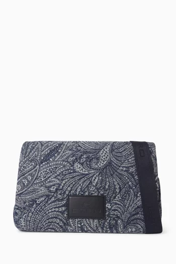 Paisley Jacquard Changing Bag