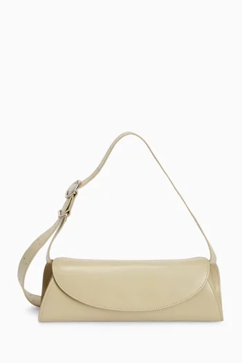Small Cannolo Shoulder Bag in Calf Leather