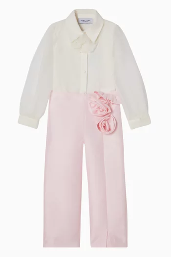 Straight Leg Orchid Pants