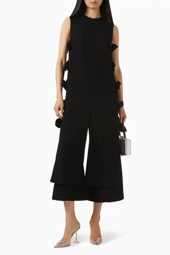 Verushka Midi Dress in Crepe