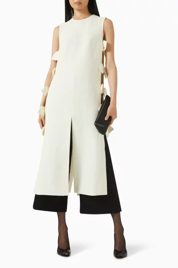 Verushka Midi Dress in Crepe