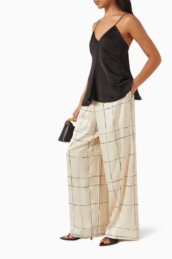 Halsey Wide-leg Pants in Viscose
