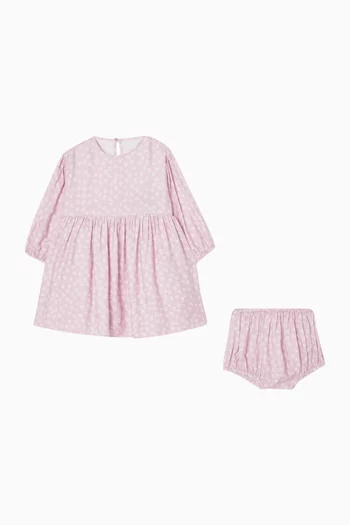 Floral Dress in Organic Cotton