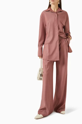 Tailored Shirt in Wool