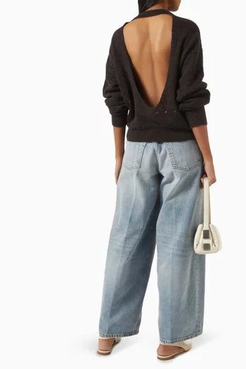 سترة بلير منسوجة