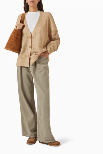 Candy Short-length Pants in Organic Cotton-blend