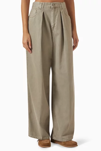 Candy Short-length Pants in Organic Cotton-blend