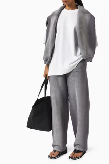 Oversized Logo T-shirt in Cotton