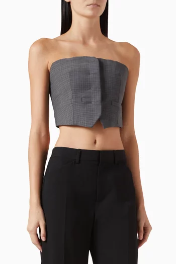 Bustier Tailored Vest