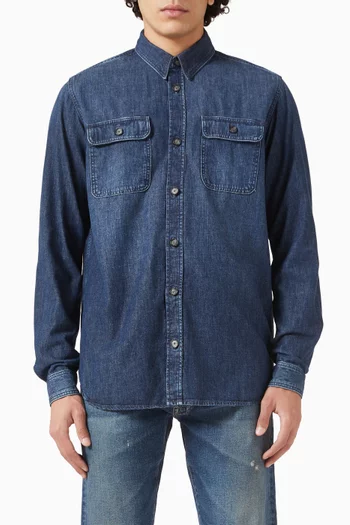 x Beckham Shirt in Denim