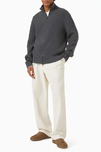 x Beckham Hilustre Cardigan in Wool-cashmere
