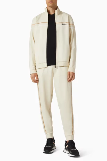 Zip Jacket in Cotton Terry