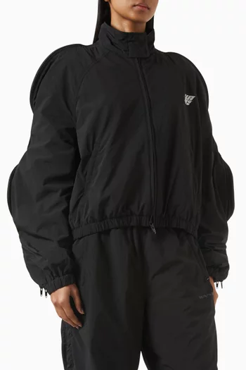 Zip-sleeve Coach Jacket