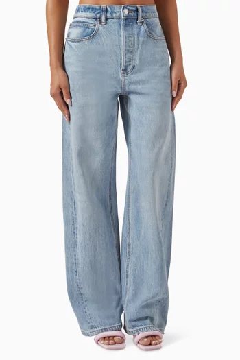 Float Mid-rise Jeans in Denim