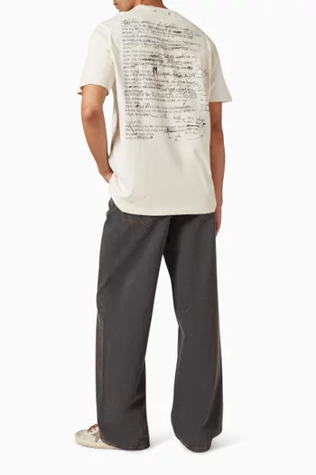 Logo Graphic T-shirt in Cotton