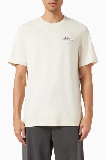 Logo Graphic T-shirt in Cotton