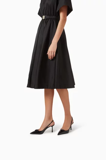 Logo Slingback Pumps in Patent Leather