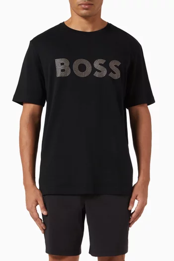 Logo-print T-shirt in Cotton