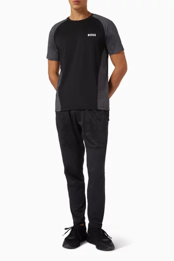 Slim-fit T-shirt in Mesh Jersey
