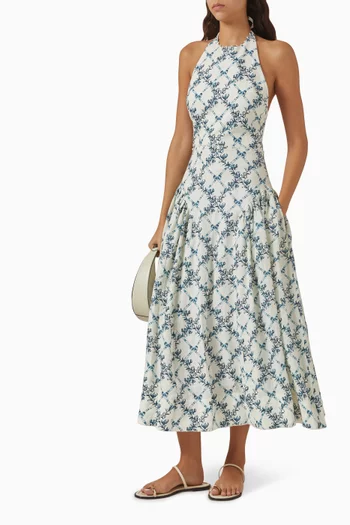 Balsa Gloriosa Midi Dress