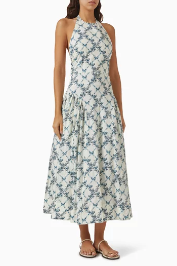 Balsa Gloriosa Midi Dress