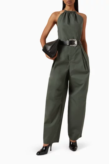 Ariele Wide-leg Pants in Cotton