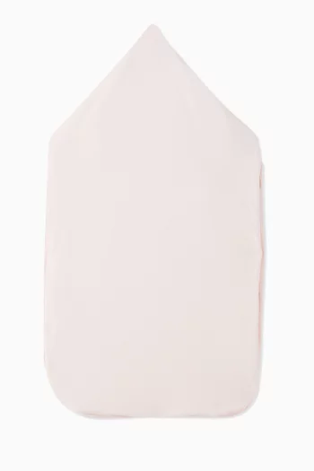 Bow-detail Sleeping Bag in Organic Cotton