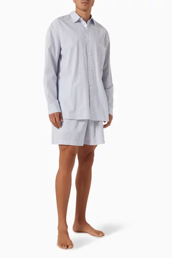 Shorts in Organic Cotton Poplin