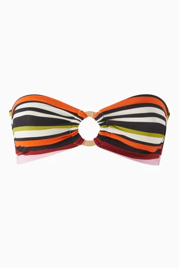 Sandra Bandeau Bikini Top