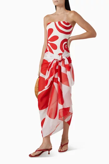 Luana Sarong in Recycled Polyester